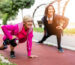 women running protection runners group