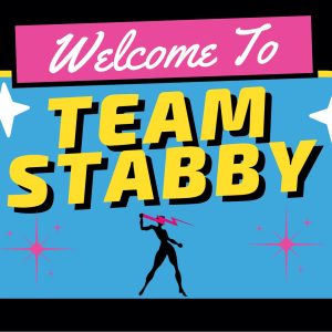Team Stabby Sticker