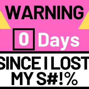 0 Days Sticker