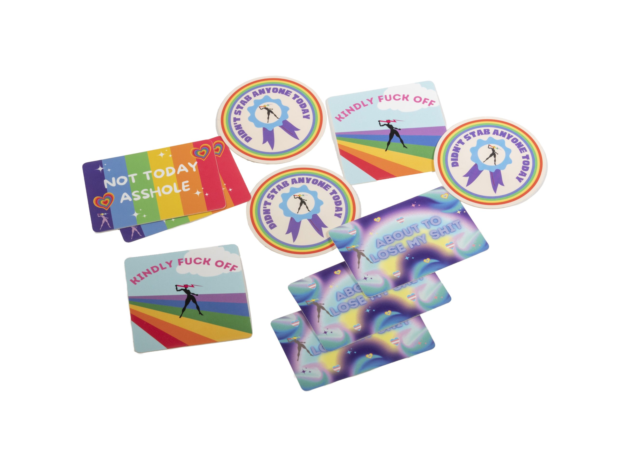 Not Today Pride Sticker