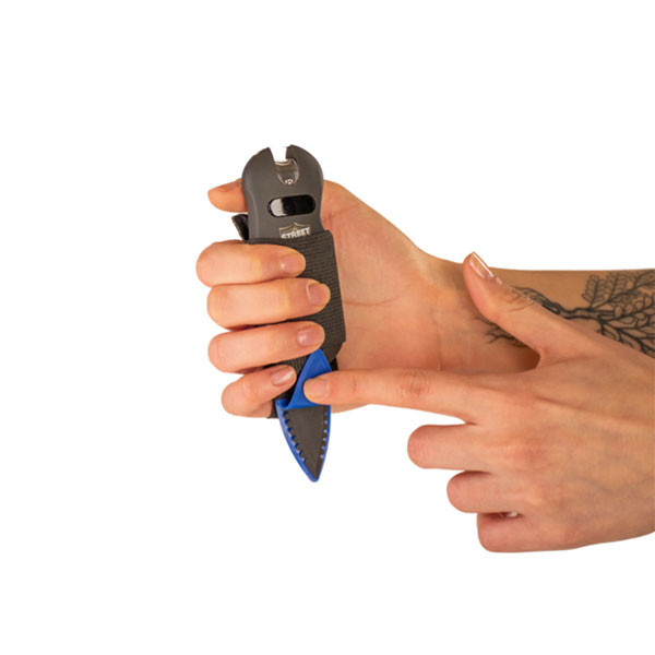Taser Knife Combo - Stun Gun with 20 M Volts LED Flashlight