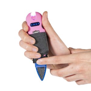 Pink Stun Gun in Hand 2 scaled 1