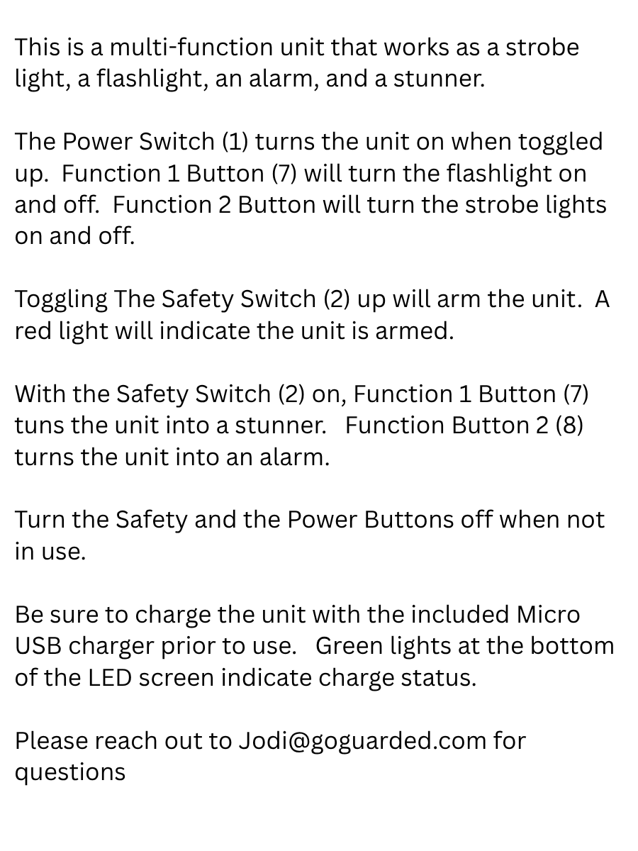 Stunner Manual Page 2 V2